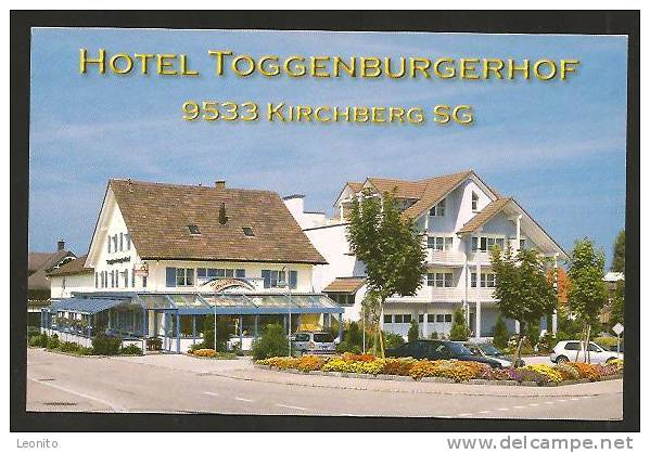 Hotel Toggenburgerhof Kirchberg SG Kleinformat-Ansichtskarte - Kirchberg