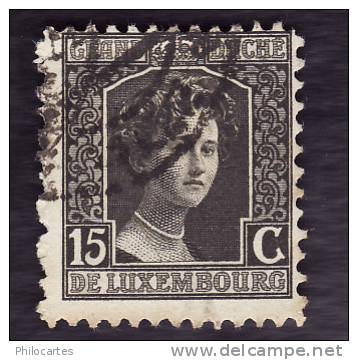 LUXEMBOURG  1914-20  -  YT   97  -   Oblitéré - 1914-24 Marie-Adélaïde