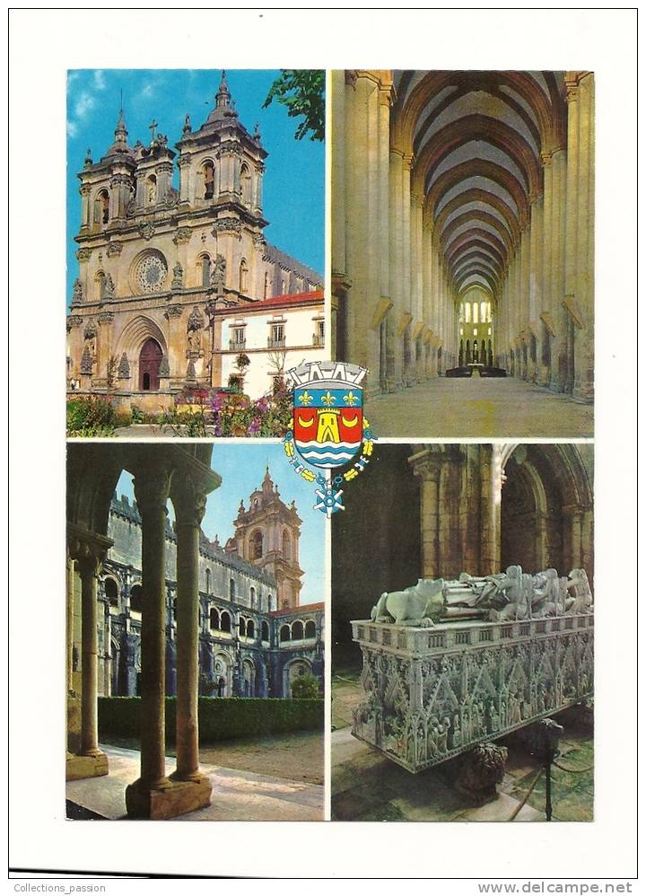 Cp, Portugal, Alcobaça, Vues Du Monastère - 1983 - Otros & Sin Clasificación