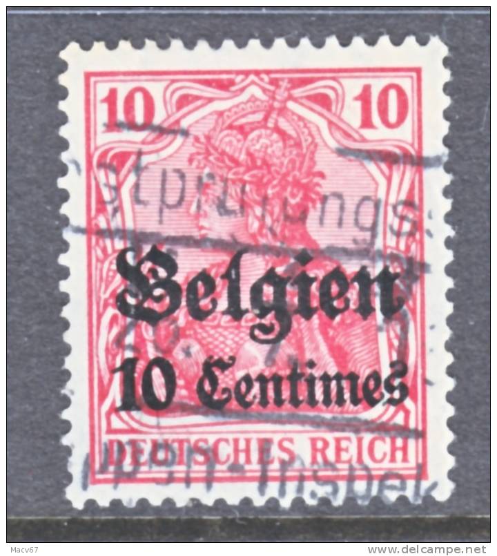 Germany Occupation Belgium N 3  (o) - Occupation 1914-18