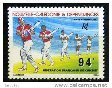 Nlle CALEDONIE 1987 PA N° 256 ** Neuf = MNH Superbe Cote 3 € Sports CRICKET - Neufs