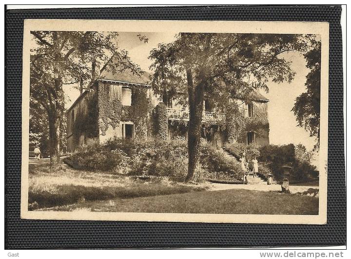 44   OUDON   LA  MI COTIERE   MAISON DE  REPOS   VUE  SUR  LA LOIRE    LA  FACADE  AVEC  SES  PARTERRES  EN  FLEURS - Oudon