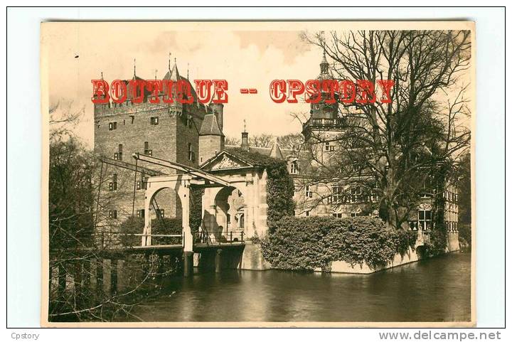 NEDERLAND - BREUKELEN - Kasteel " Nijenrode " - Chateau Avec Pont Levis - Dos Scané - Breukelen