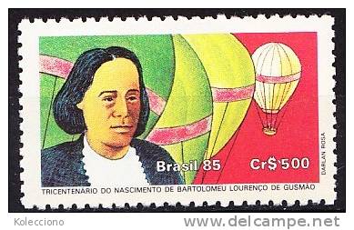 Brasil Yvert 1785 Year 1985 3rd Century Birth Of Bartolomeu Lourenço De Gusmao MNH - Andere & Zonder Classificatie