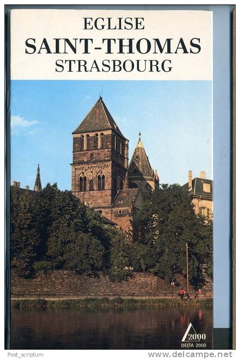 Livre - Pasteur Pierre Lutz, Eglise Saint Thomas Strasbourg - Alsace