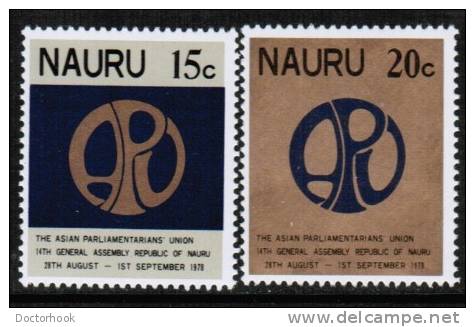 NAURU    Scott #  182-3**  VF MINT NH - Nauru