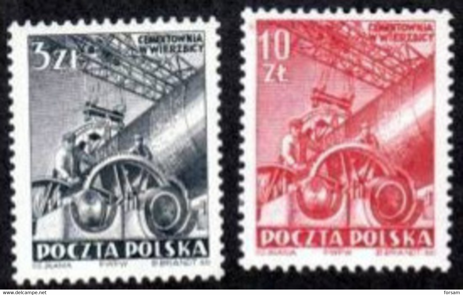 POLAND..1952..Michel # 748-749...MNH. - Neufs