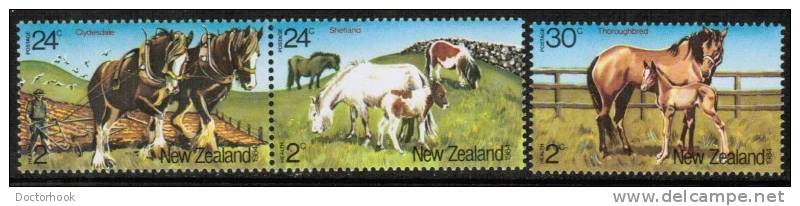 NEW ZEALAND  Scott #  B 118-20**  VF MINT NH - Neufs