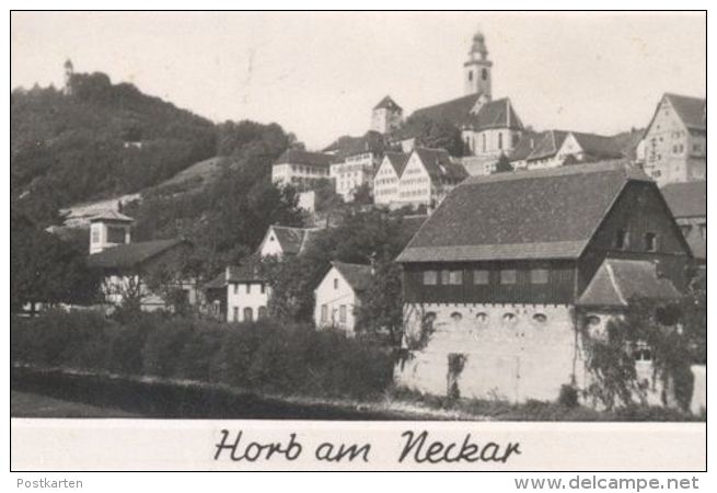 ALTE POSTKARTE GRUSS AUS HORB AM NECKAR PARTIE AM KANAL IHLINGER TOR GESAMTANSICHT Ansichtskarte AK Postcard Cpa - Horb