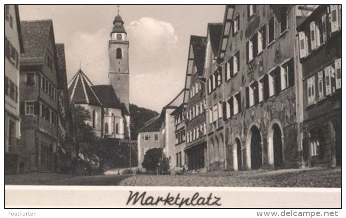 ALTE POSTKARTE GRUSS AUS HORB AM NECKAR PARTIE AM KANAL IHLINGER TOR GESAMTANSICHT Ansichtskarte AK postcard cpa