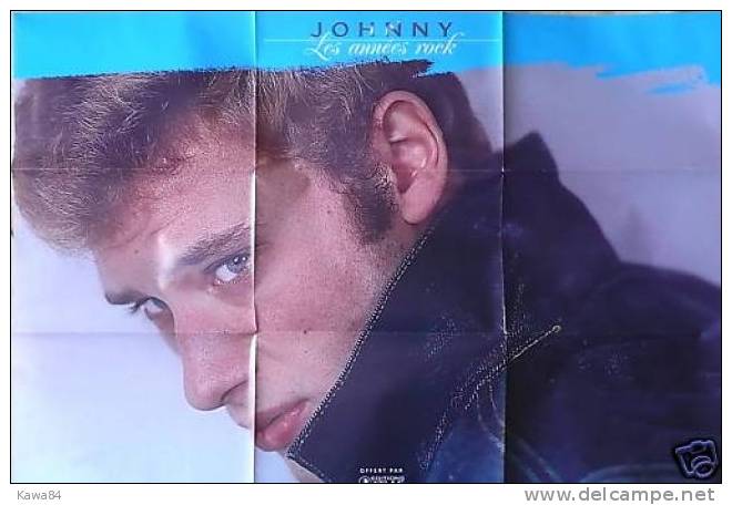 DIVERS  Johnny Hallyday  "  Poster  " - Plakate & Poster