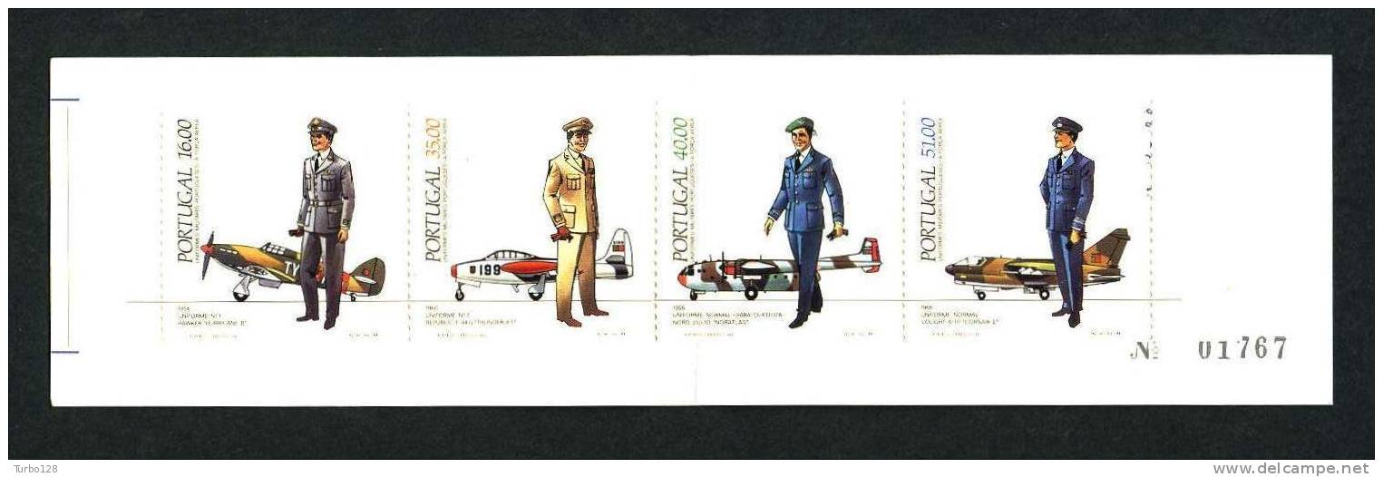 PORTUGAL Carnet N° C1600a Neuf Ier Choix. Superbe. Cote: 19&euro;. (Avions, Planes. Uniformes. Military - Libretti