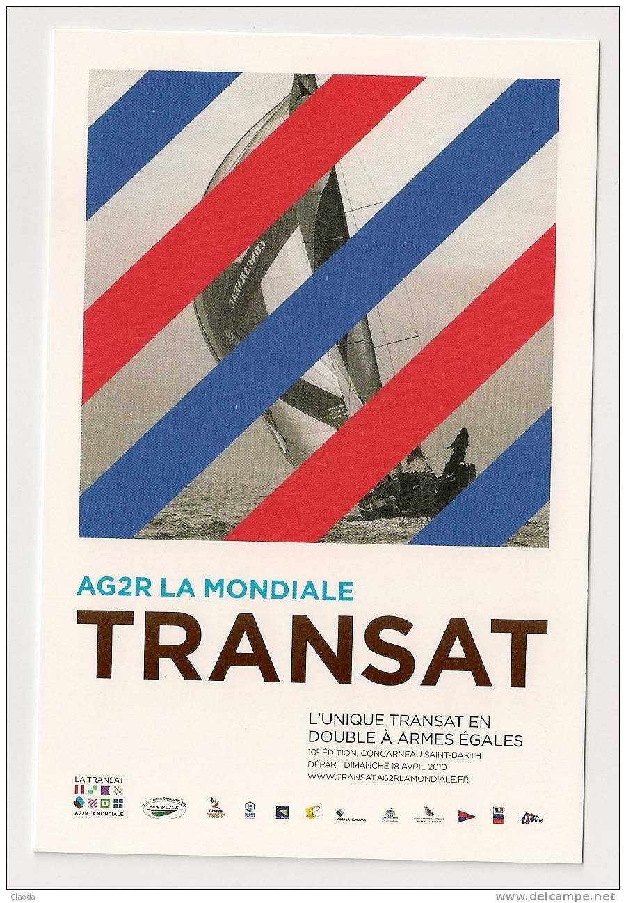 10271 Carte Pub - Transat AG2 R - 2010 - Sailing