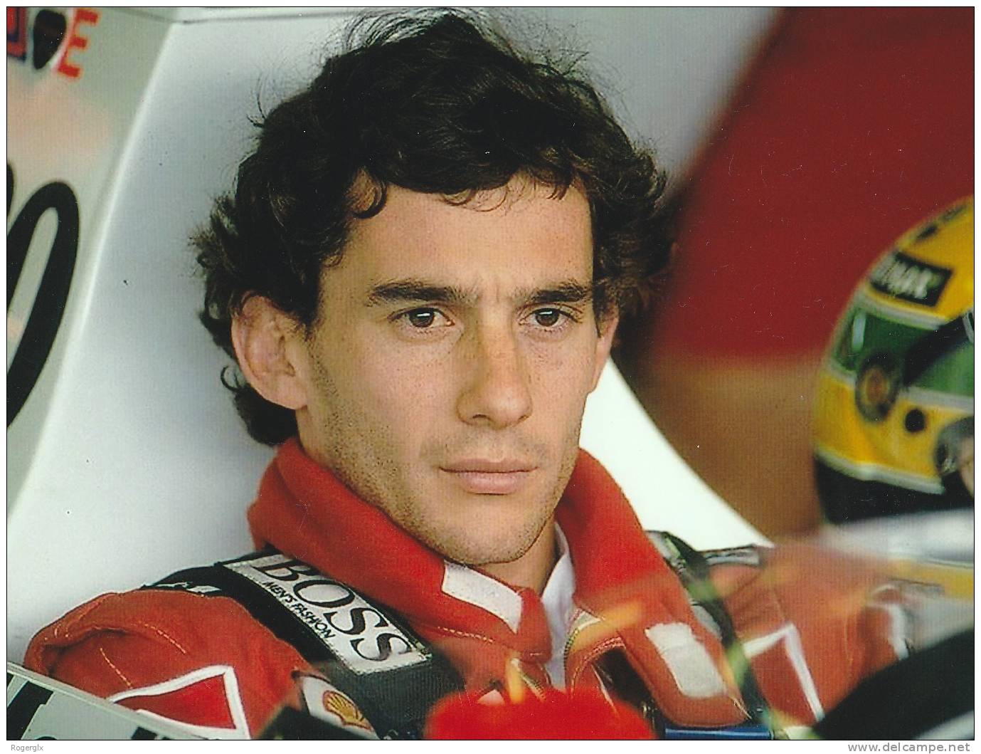 Brasil - Automobilismo -  Fotografia Original De Ayrton Senna / Brazil - Motoring - Original Photograph Of Ayrton Senna - Autorennen - F1