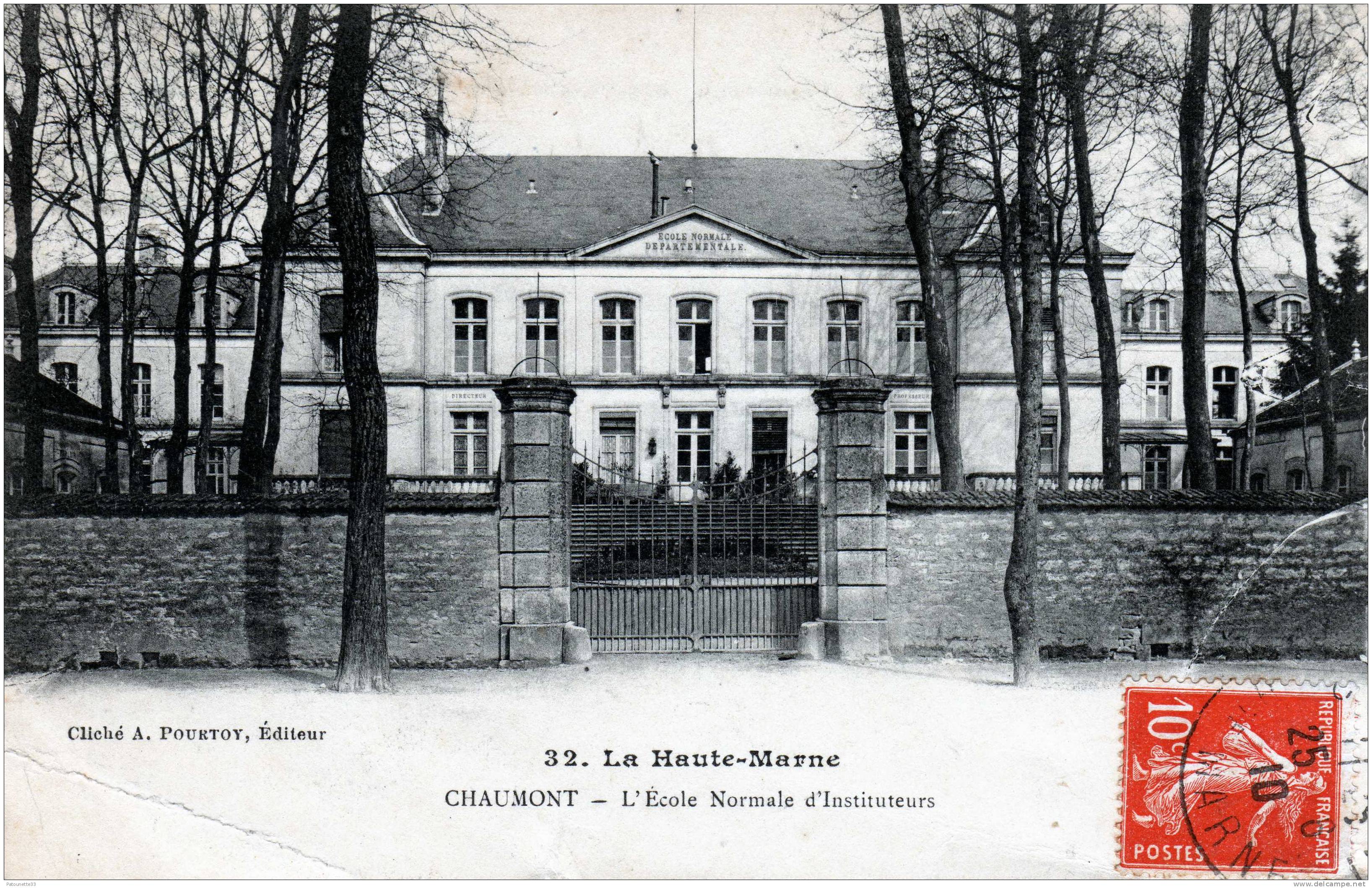 52 CHAUMONT L' ECOLE NORMALE D' INSTITUTEURS - Chaumont