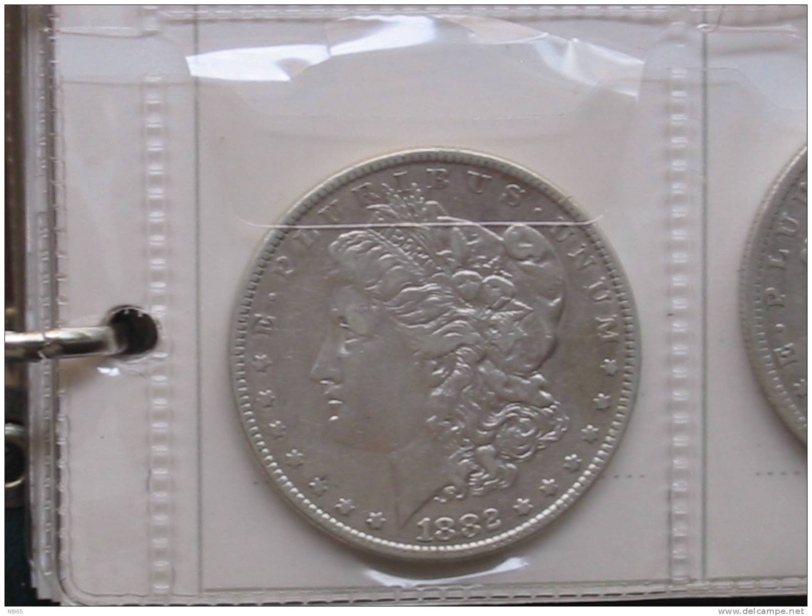 UNITED STATES STATI UNITI D´ AMERICA  1 DOLLARO ( ONE MORGAN DOLLAR ) ARGENTO ANNO 1882 - 1878-1921: Morgan