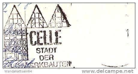 AK 208015 CELLE Neue Straße Friseur Coca Cola Mercedes 15.7.72 Schreibdatum Ort Und Datum Nicht Erkennbar Briefmarke Ent - Celle