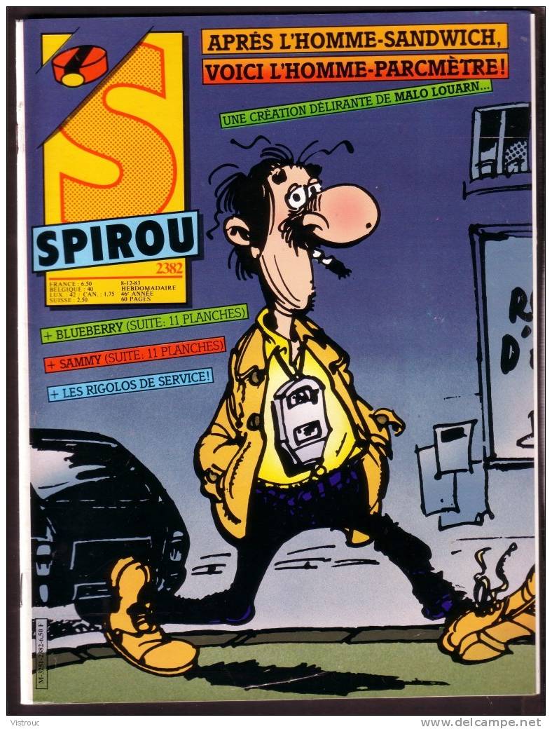 SPIROU N° 2382 - Année 1983 - Couverture "LES BONNES GENS" De Malo Louarn. - Spirou Magazine
