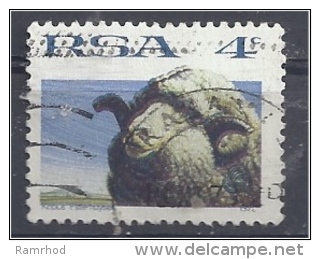 SOUTH AFRICA 1972 Sheep And Wool Industry - 4c - Sheep FU - Used Stamps