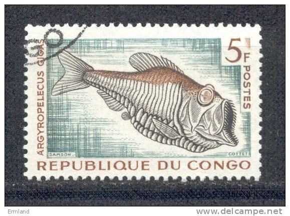 Kongo - Congo 1961 - Michel Nr. 17 O - Oblitérés