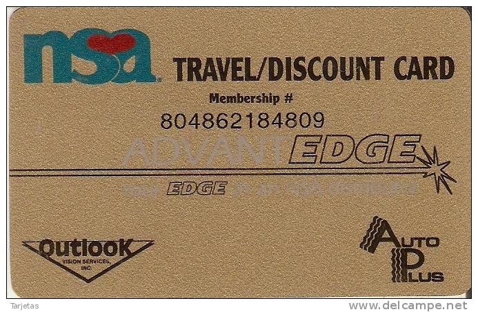 TARJETA DE ESTADOS UNIDOS DE ADVANT EDGE   (USA) - Otros & Sin Clasificación