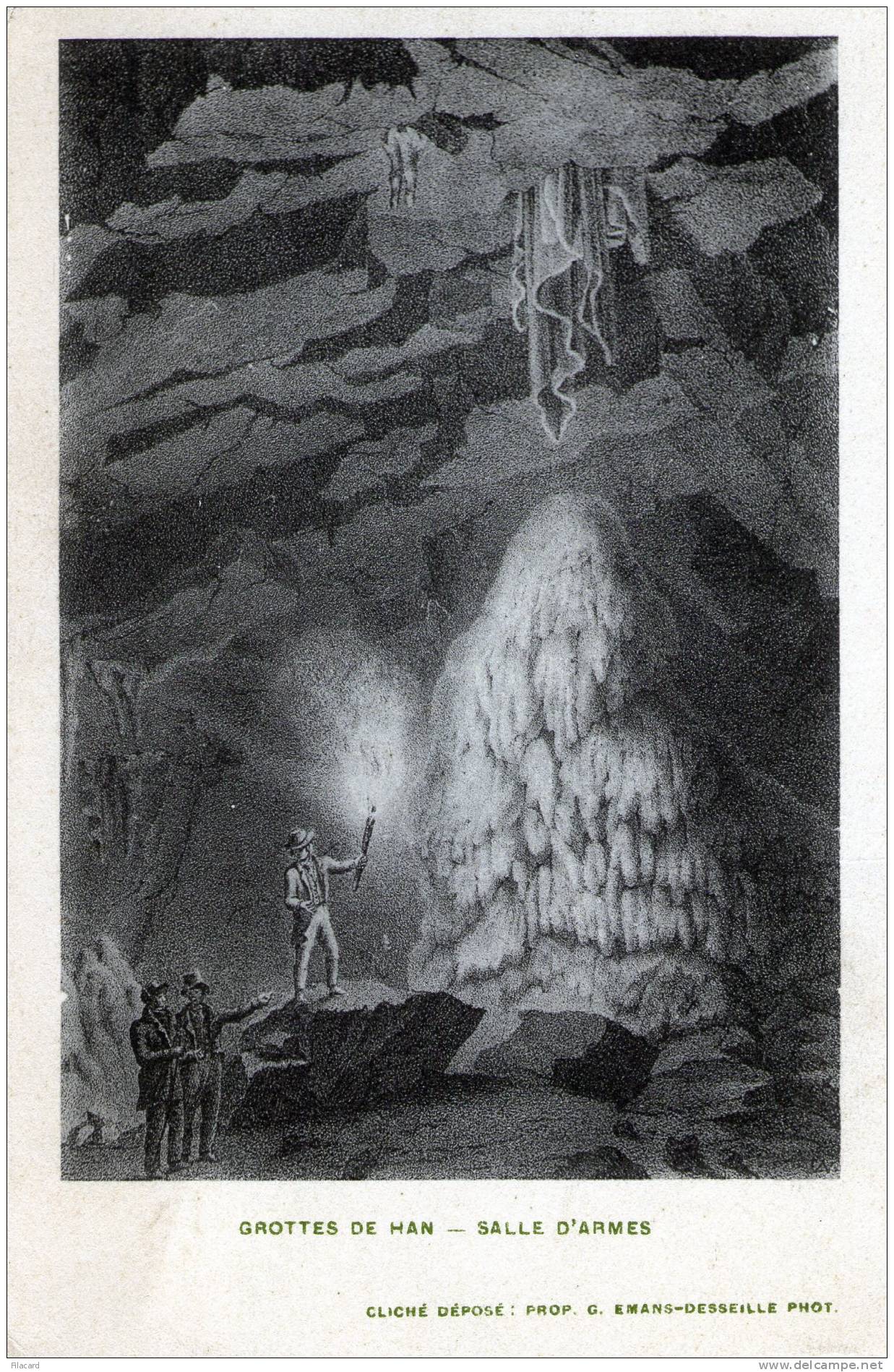 17814   Belgio,  Grottes  De  Han,  Sall E  D"Armes,  VG  1905 - Rochefort