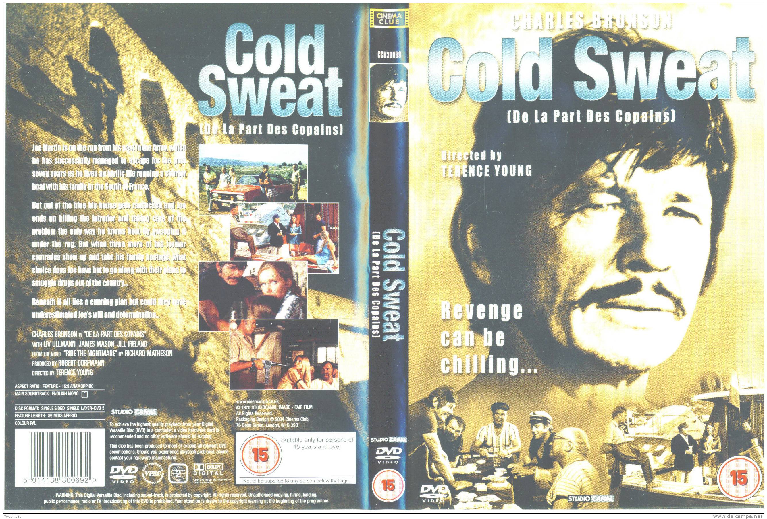 COLD SWEAT - Charles Bronson (Details In Scan) - Action & Abenteuer