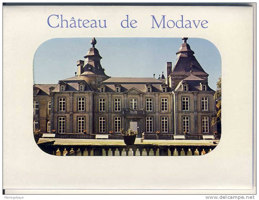 Pochette 6 Vues Château De Modave Nels Couleurs - Modave