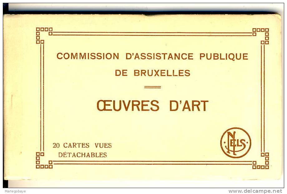 Pochette Bruxelles Commission D'assistance Publique - Health, Hospitals