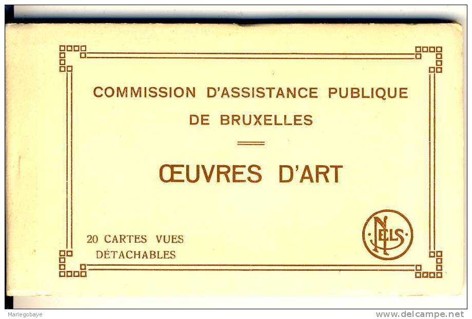 Pochette Bruxelles Commission D'assistance Publique - Salute, Ospedali