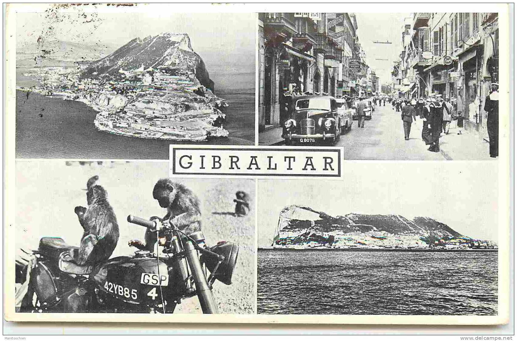 GIBRALTAR 4 VUES - Gibilterra