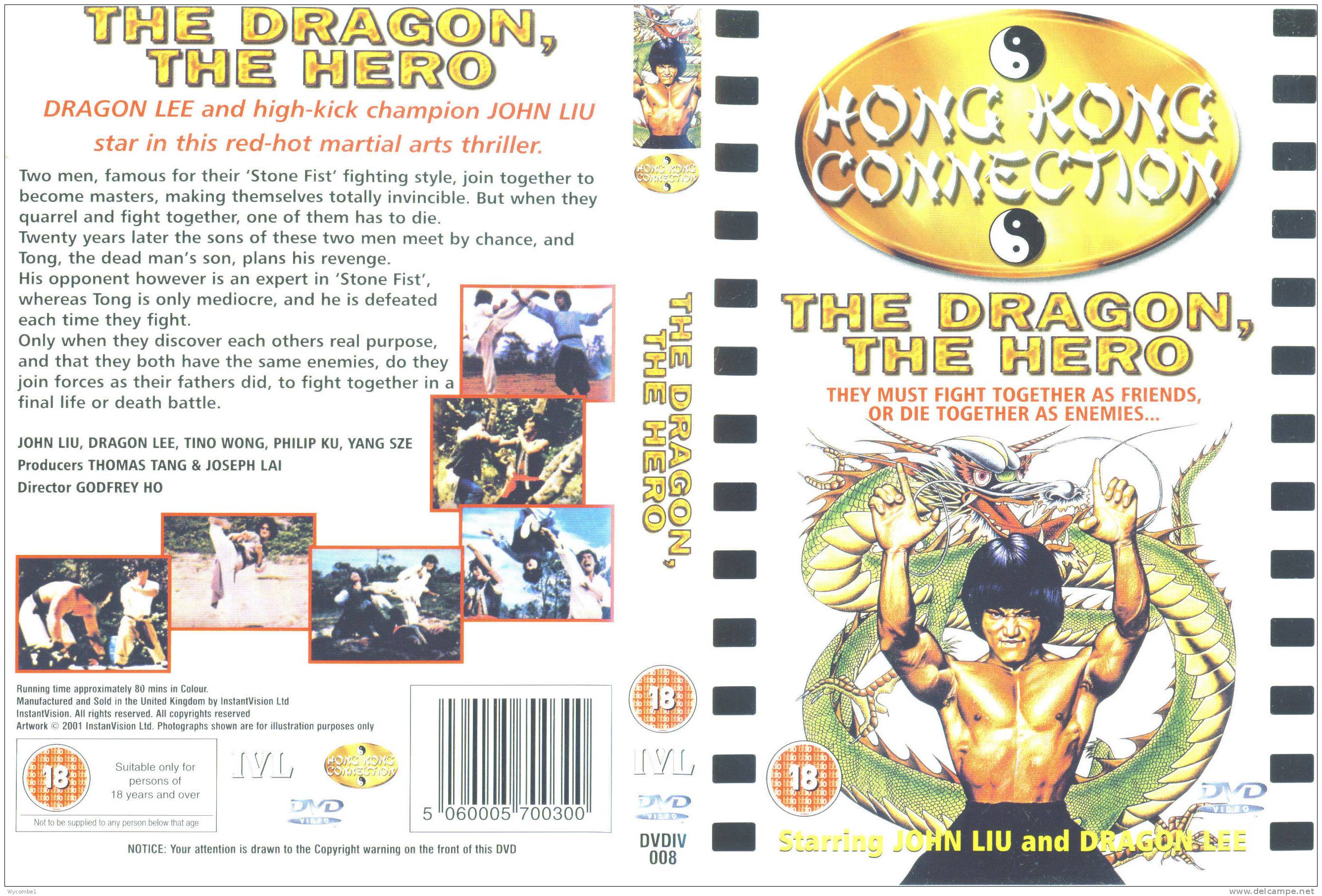 THE DRAGON THE HERO. - John Liu (Details In Scan) - Action, Adventure