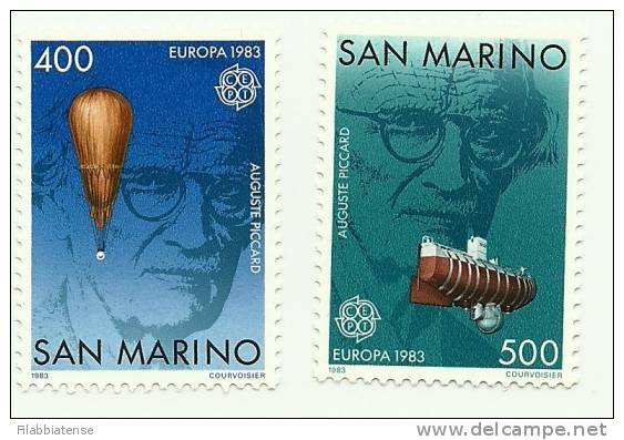 1983 - San Marino 1119/20 Grandi Opere    ++++++ - Sottomarini