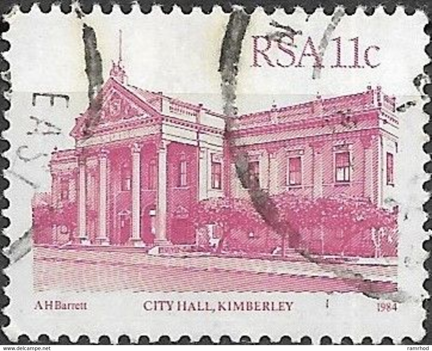 SOUTH AFRICA 1982 Architecture  - 11c City Hall, Kimberley  FU - Used Stamps