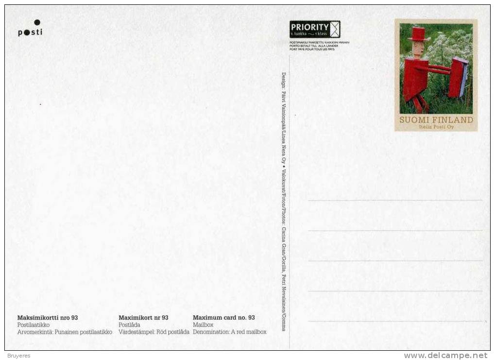 Entier Postal Sur Carte Postale Illustrée "Boîte Aux Lettres" - Au Verso Timbre Oblt. PJ 24.1.2011 - Postwaardestukken