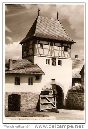 AK Gruß Aus Lauda A. D. Tauber Mehrbild 5 Bilder Totale Oberes Tor Pfarrstraße Alte Tauberbrücke Kath. Kirche 697 Weins - Tauberbischofsheim