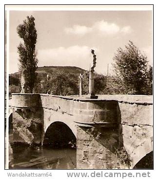 AK Gruß aus Lauda a. d. Tauber Mehrbild 5 Bilder Totale Oberes Tor Pfarrstraße Alte Tauberbrücke Kath. Kirche 697 Weins