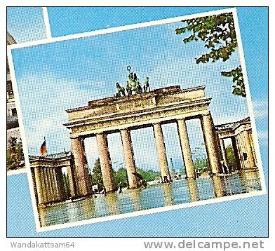 AK 92126 Grüße Aus Berlin Mehrbild 4 Bilder Kurfürstendammecke Mit Cafe Kranzler Kongresshalle Brandenburger Tor Flughaf - Tegel