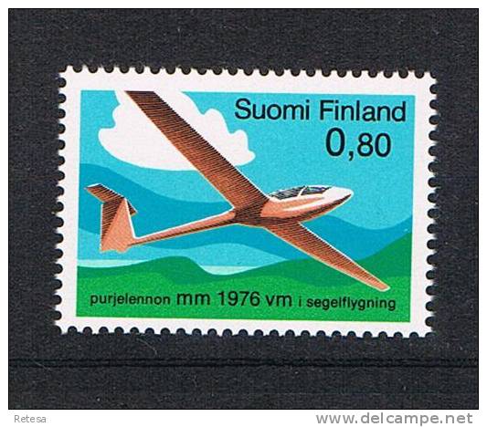 FINLAND  WERELDKAMPIOENSCHAP  ZWEEFVLIEGTUIGEN  1976 ** - Unused Stamps