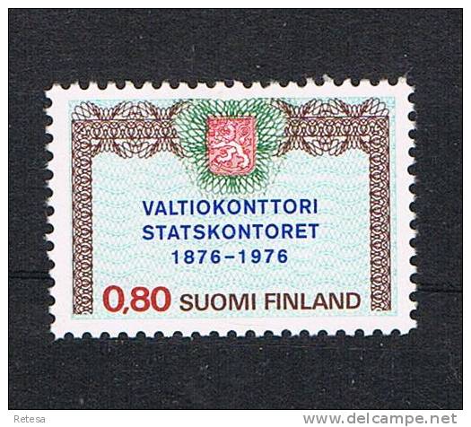 FINLAND  100 JAAR STICHTING SCHATTEN VAN DE STAAT  1976 ** - Unused Stamps