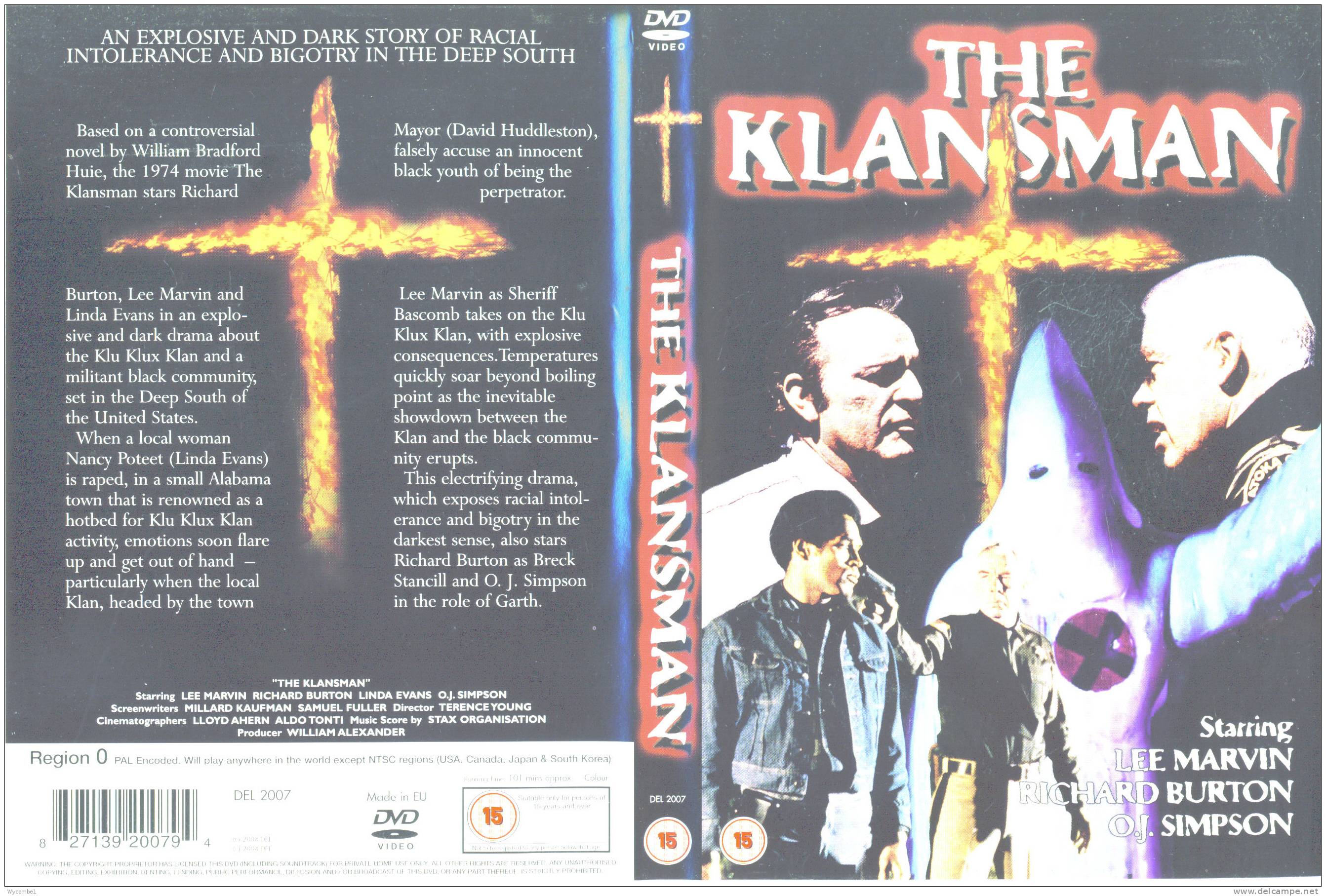 THE KLANSMAN - Lee Marvin (Details In Scan) - Drame