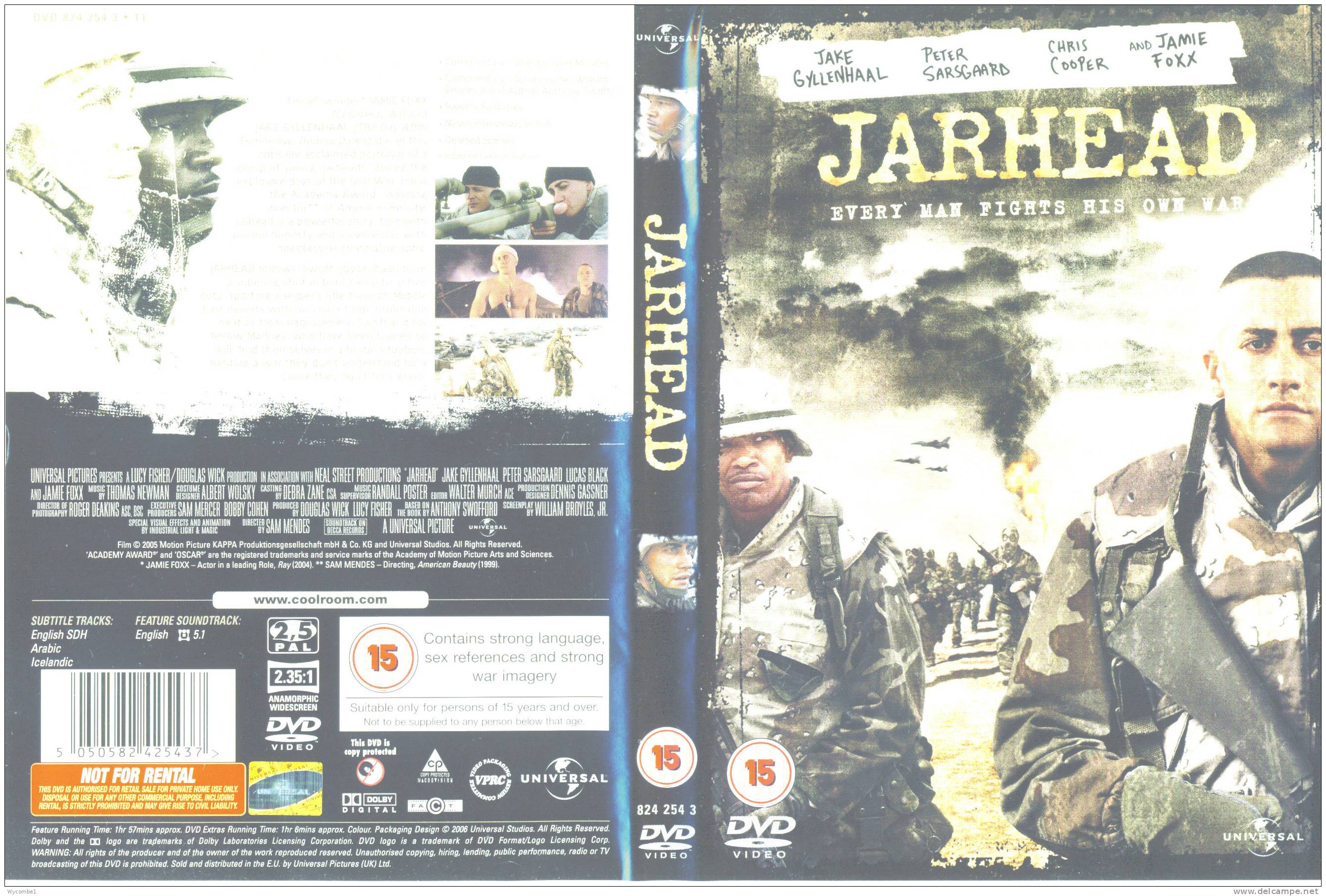 JARHEAD - Jamie Foxx (Details In Scan) - Action, Adventure