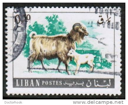 LEBANON   Scott #  453  VF USED - Lebanon