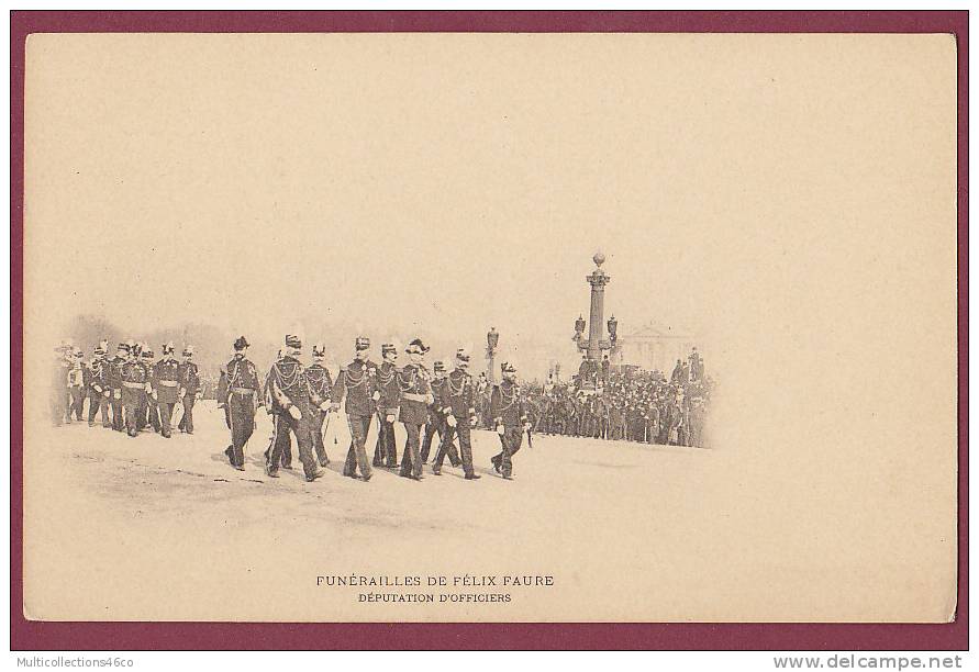 POLITIQUE - FUNERAILLES De Félix FAURE - Couronnes Des Sénateurs Et Députés - Ereignisse