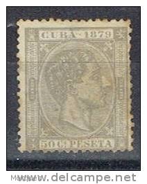 Sello Cuba  Colonia Española 1879, Edifil Num 54 º - Kuba (1874-1898)