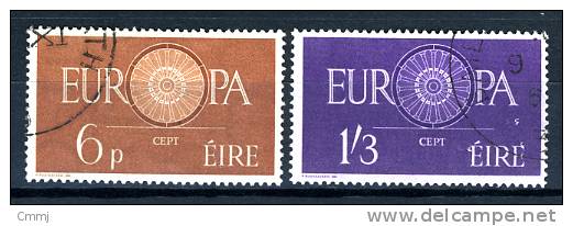 1959 - EUROPA UNION - IRLANDA - EIRE - IRELAND - Scott. Nr. 175/76 - Used - ( F1607...) - 1959