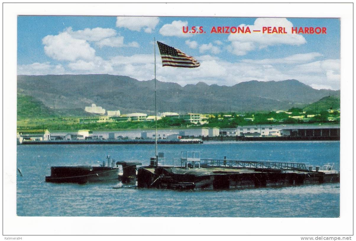 USA  /  HAWAII  /  THE  U.S.S.  ARIZONA , PEARL  HARBOR - Honolulu