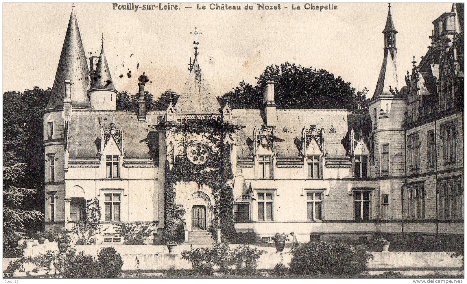 58 POUILLY SUR LOIRE - Le Château Du Nozet - La Chapelle - Pouilly Sur Loire