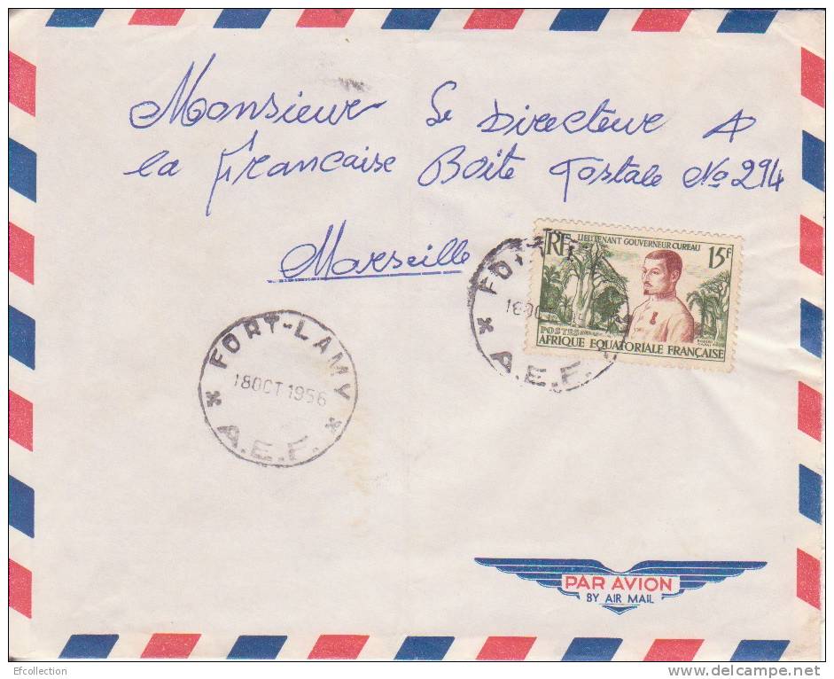 FORT LAMY - TCHAD - Colonies Francaises - Lettre - Marcophilie - Covers & Documents