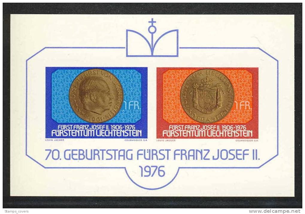 LIECHTENSTEIN MNH** MICHEL BL 10 - Blocks & Sheetlets & Panes